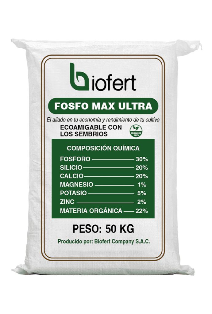 FOSFO MAX Fertilizantes orgánicos